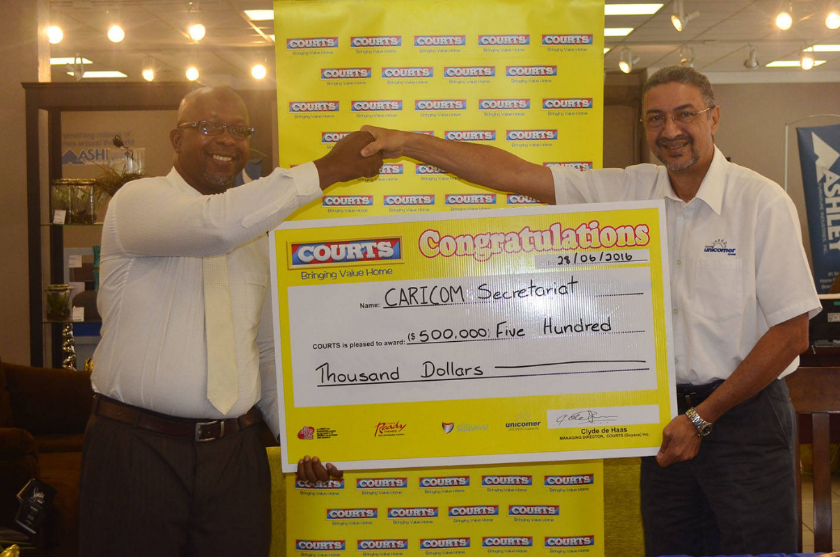 Photo of Courts on board for CARICOM 10K Road Race