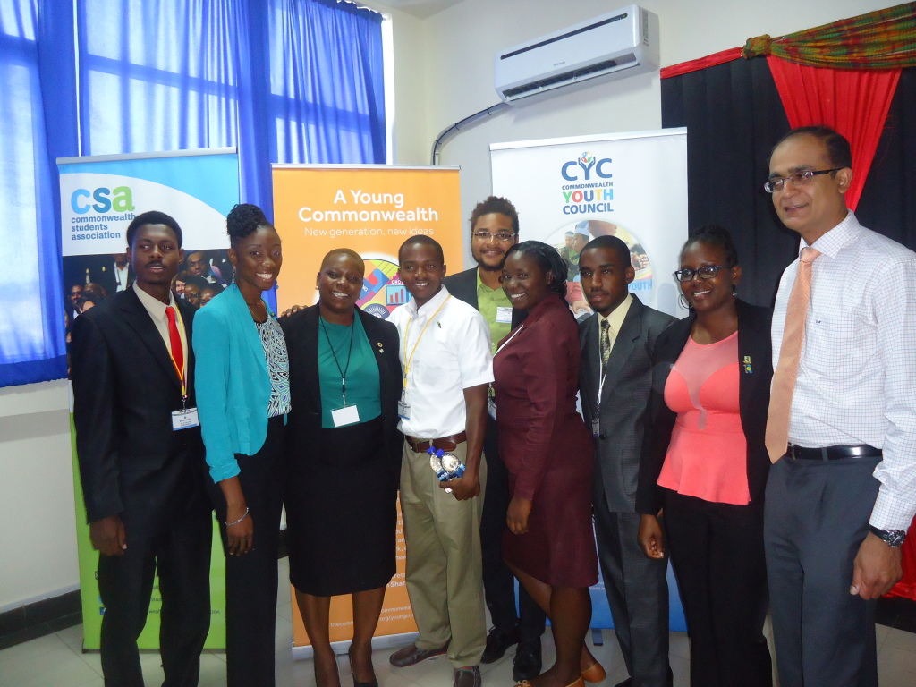 Photo of CARICOM Youth Ambassadors attend Youth Ministers-Youth Leaders Forum