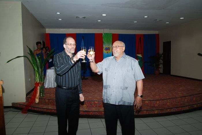 Photo of TOAST BY THE SECRETARY-GENERAL CARIBBEAN COMMUNITY (CARICOM) Ambassador Irwin LaRocque  On The Occasion  of the  CARICOM SECRETARIAT  END-OF-YEAR FUNCTION AND PRESENTATION OF STAFF  RECOGNITION AWARDS  PRINCESS HOTEL 6 DECEMBER 2013