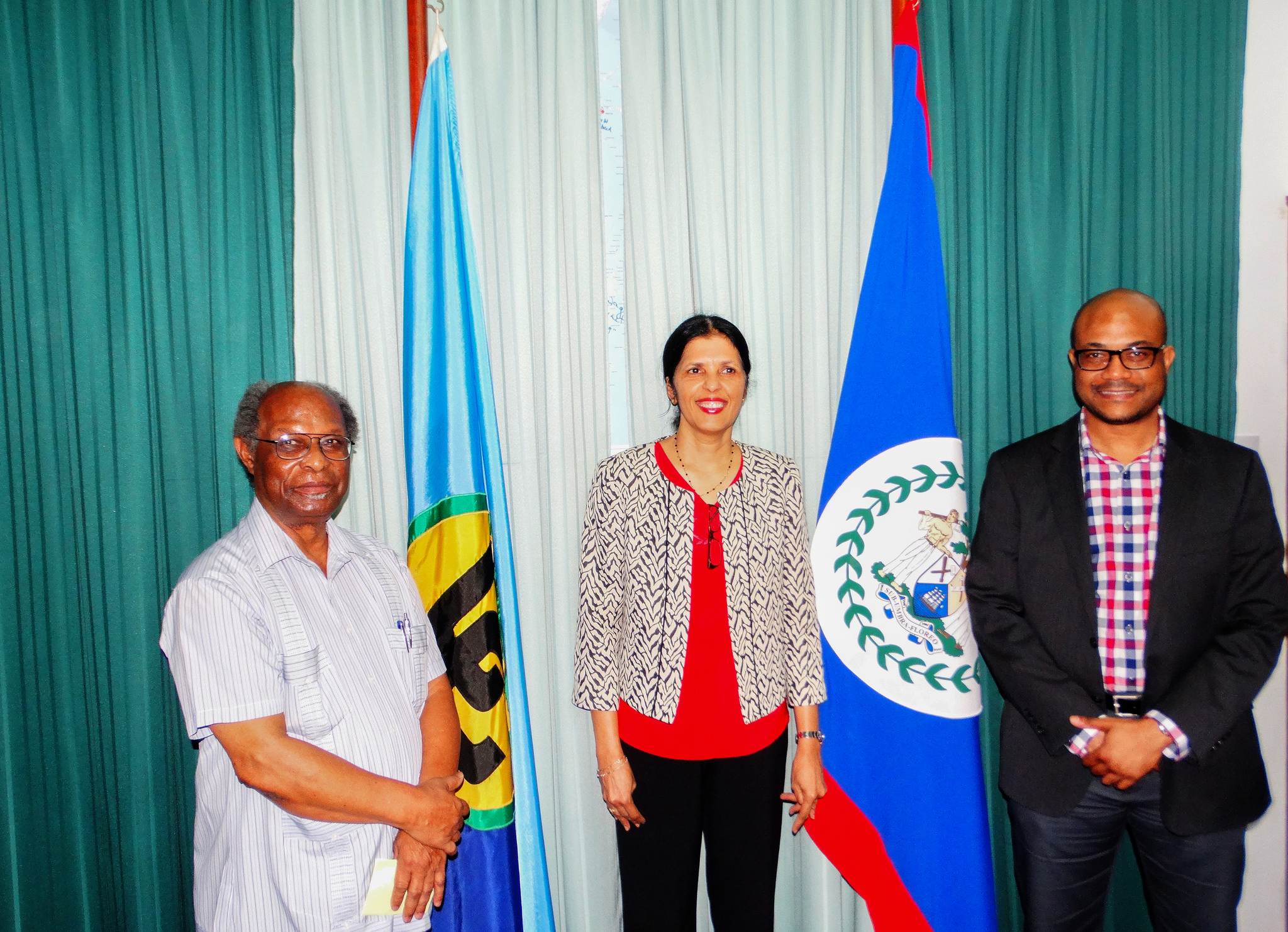 Photo of Deputy Secretary General of CARICOM Visits CCCCC
