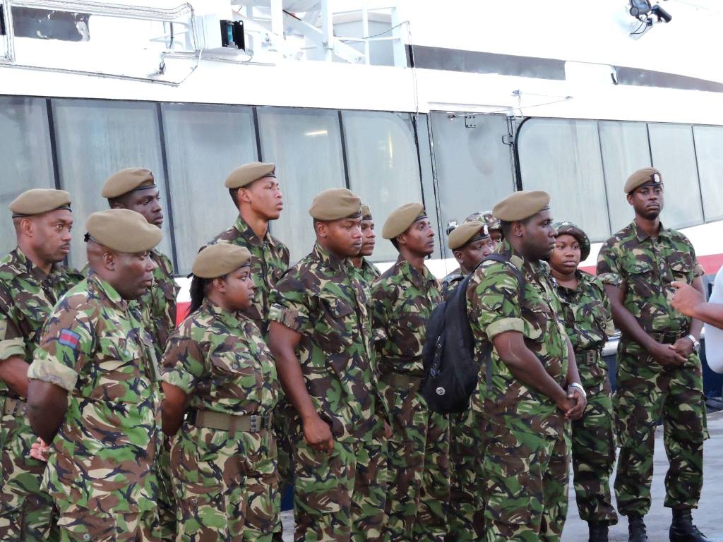 Photo of Montserrat sends Defence Force contingent to Dominica