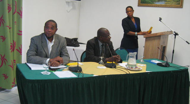 Photo of CARICOM Consumer Warning System being rolled out