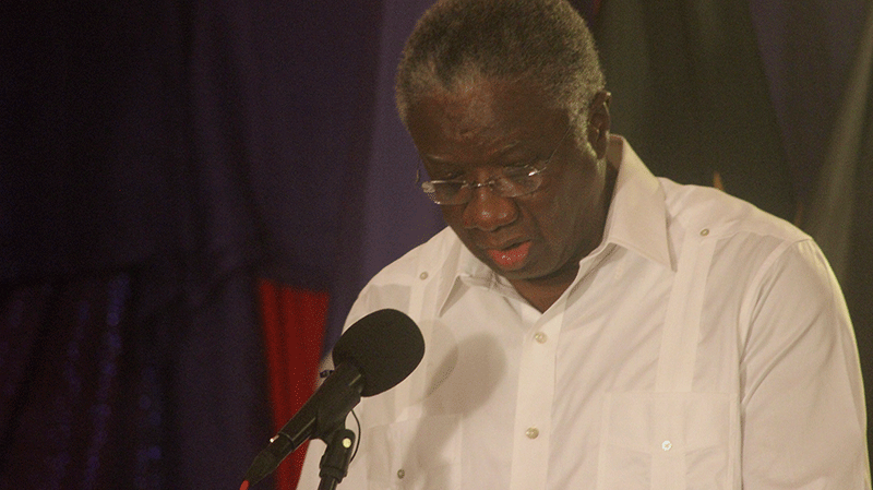 Photo of Address by The Rt. Hon. Freundel J. Stuart  Prime Minister of Barbados   At the Opening Ceremony for the  Twenty-Seventh  Inter-Sessional Meeting  of the Conference of Heads of Government  of the Caribbean Community (CARICOM) February 15-17, 2016