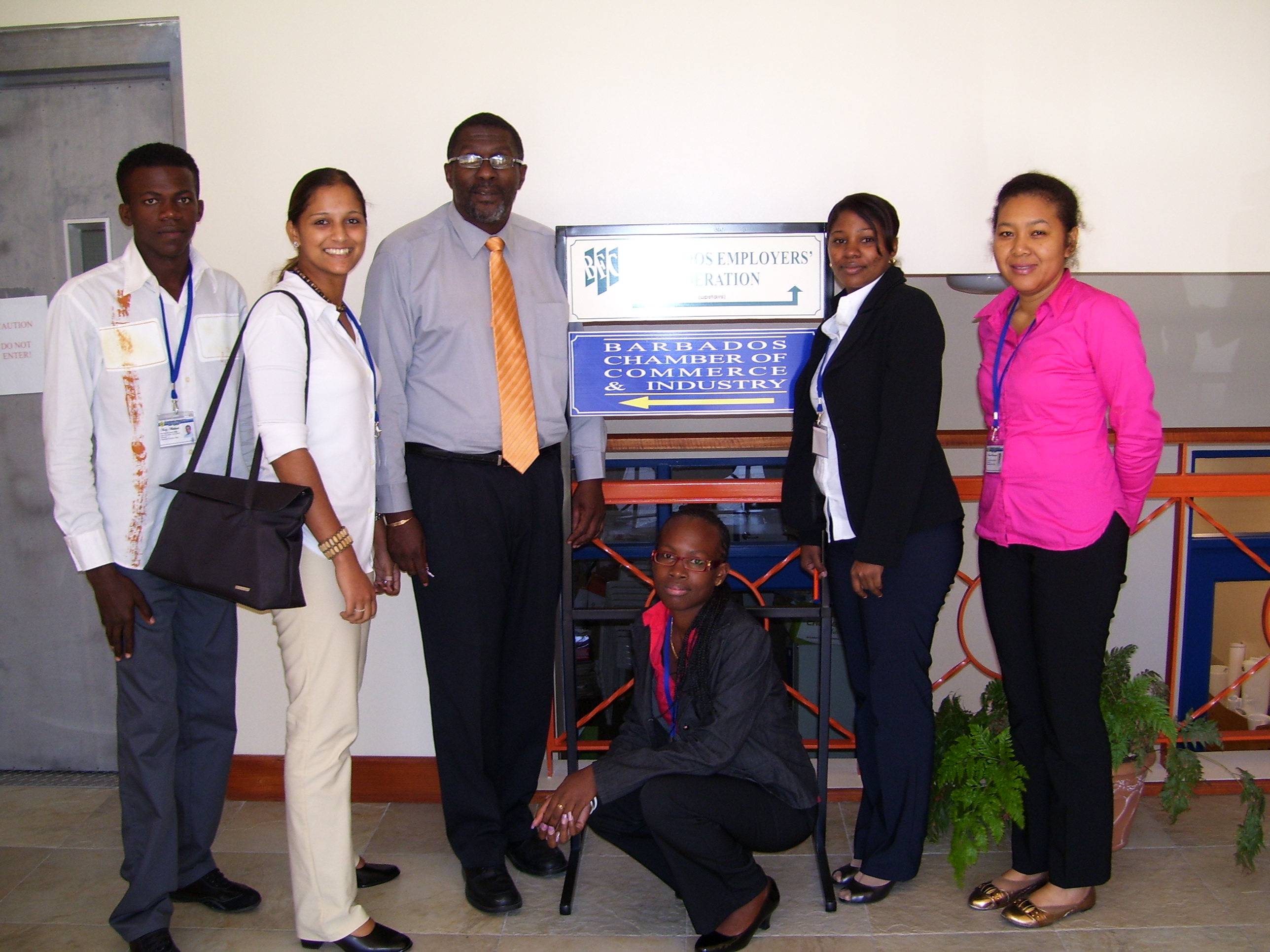 Photo of Students engaging in the CSME through field promotion
