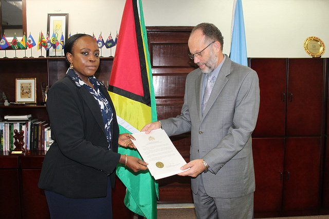 Photo of Guyana’s contribution to regional integration lauded during accreditation of the country’s new Ambassador to CARICOM
