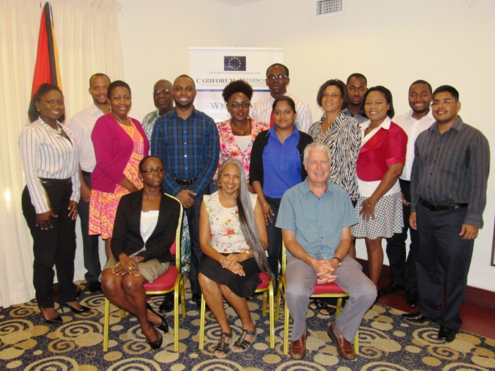 Photo of Guyana public sector representatives benefit from Competition Law and Policy training