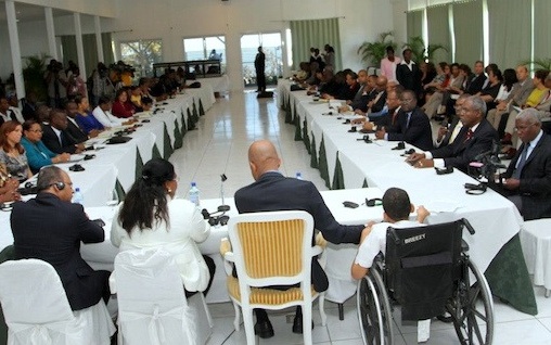 Photo of Heads place attention on persons with disabilities