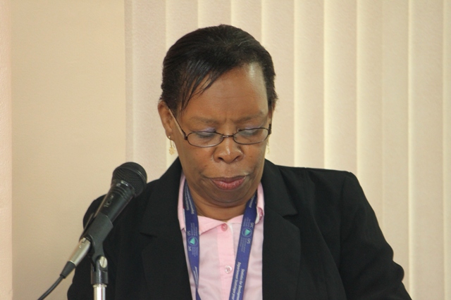 Photo of Opening remarks by Dr. Philomen Harrison Project Director, Regional Statistics Second High Level Advocacy Forum On Statistics Radisson Grenada Beach Resort Grenada 26 may 2014