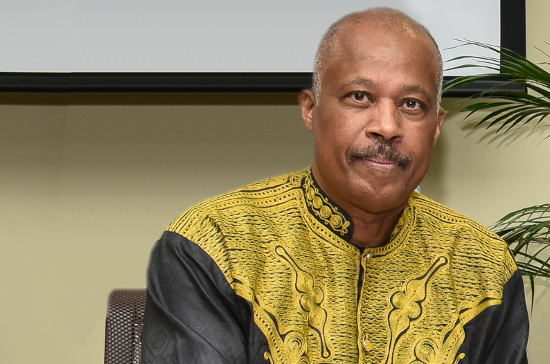 Chairman of the CARICOM Reparations Commission and Vice Chancellor of the University of the West Indies (UWI) Sir Hilary Beckles,