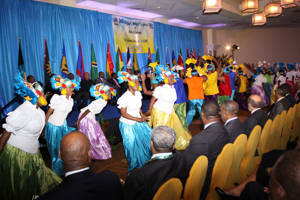 Photo of CARICOM Heads Opening Ceremony on Thursday