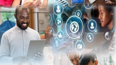 Photo of Secretary-General Dr Carla Barnett’s address to Wednesday’s launch of the CARICOM Digital Skills Task Force