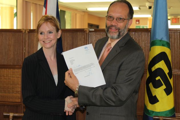 Photo of New British envoy pledges support to CARICOM