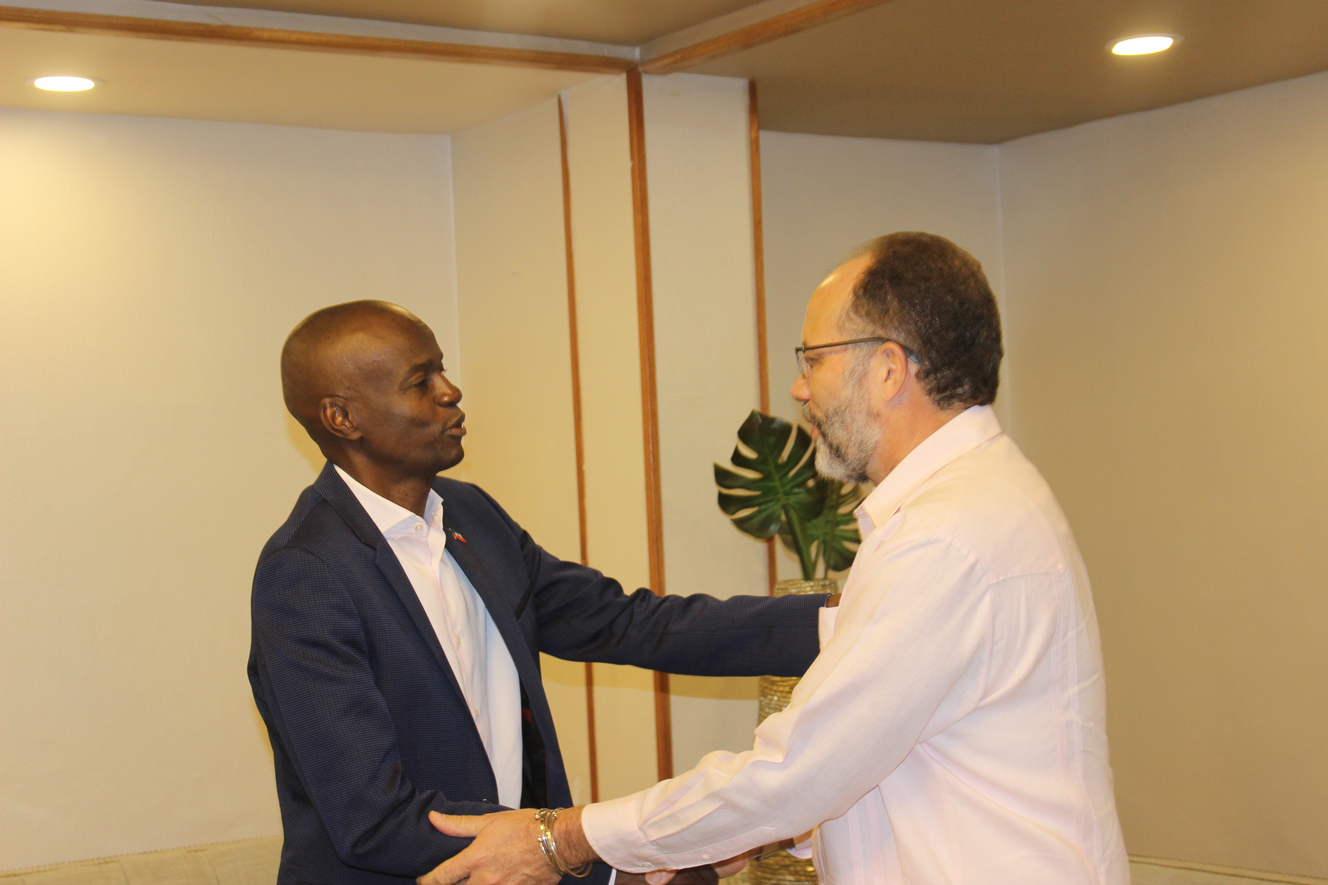 Photo of CARICOM SG and Haiti’s President hold talks