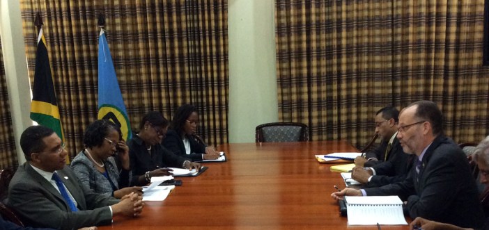 Photo of CARICOM SG meets PM Holness