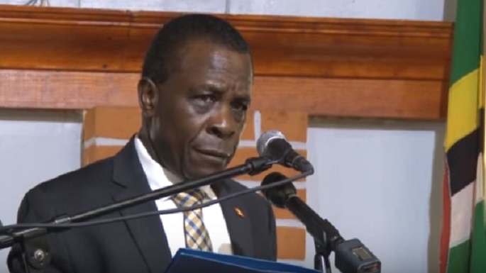 Photo of Dr. the Right Honourable Keith Mitchell Prime Minister Sir Frank Worrell Memorial Lecture UWI- CaveHill Campus May 25th, 2016  West Indies Cricket in the 21st Century: Continuity and Change