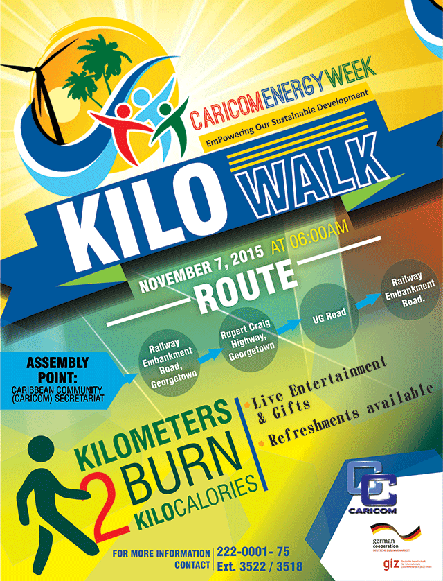 Photo of CARICOM Energy Week launches 7 November with `Kilo Walk’