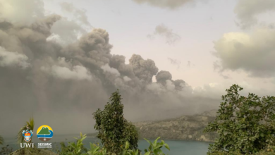 Photo of #La Soufriere – Monday’s update