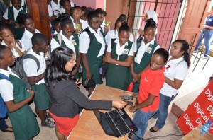 Photo of Linden girls learn more about ICT