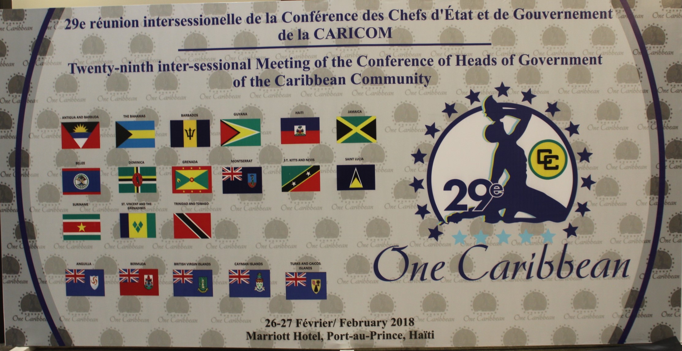 Photo of Opening Session – 29th CARICOM Inter-Sessional on Monday morning