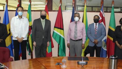 Photo of CARICOM SG gets courtesy call from Guyana’s Ambassador Designate to the US
