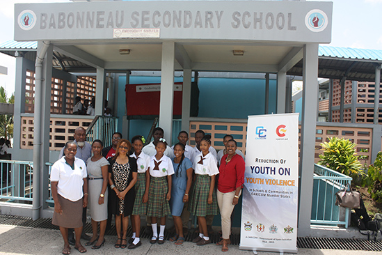 Photo of St. Lucian youth in Babonneau to benefit from Reducing Youth on Youth Violence in CARICOM Member States pilot project