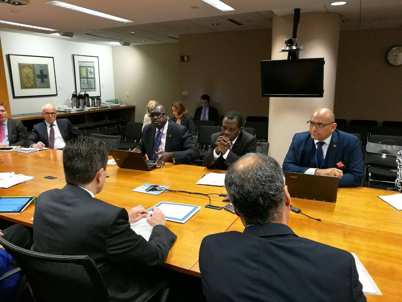 Photo of CARICOM Chair begins discussions in Washington