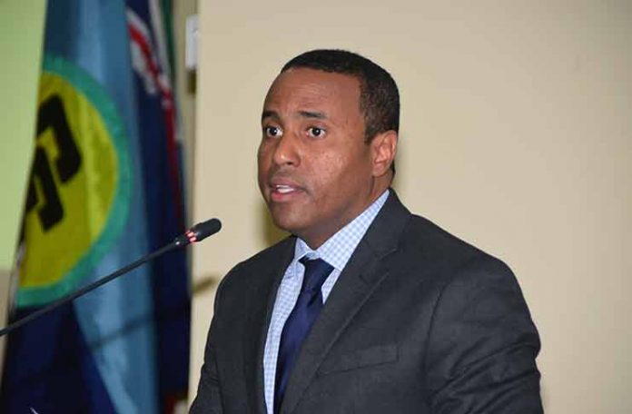 Photo of Remarks, Dr. Justin Ram, Director of Economics, CDB, at Stakeholder Consultation on CSME, Georgetown, Guyana, 8 June, 2018