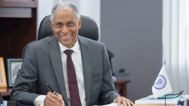 Photo of Hon. Mr. Justice Adrian Saunders, President of the Caribbean Court of Justice