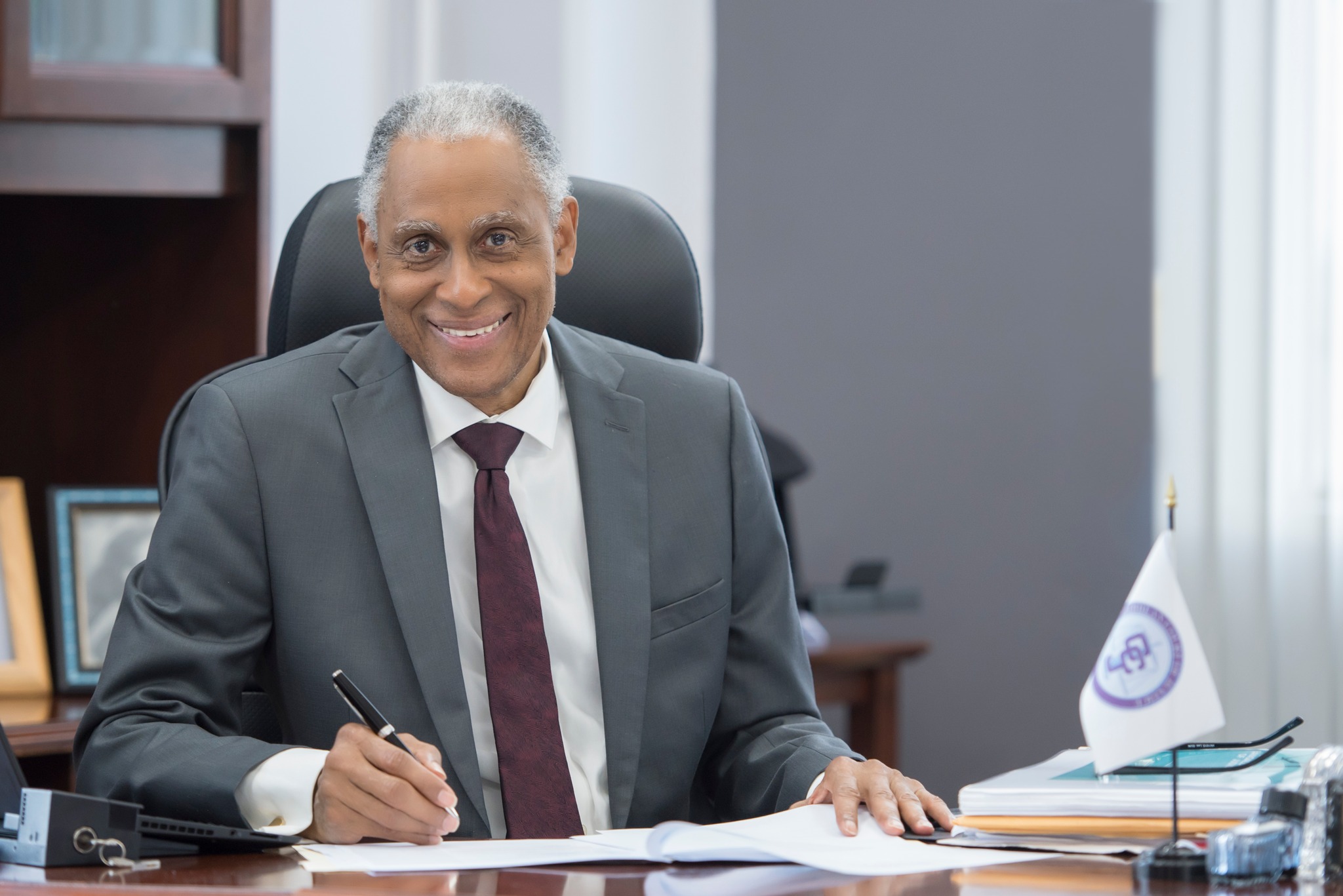 The Honourable Mr Justice Adrian Saunders, President of the Caribbean Court of Justice