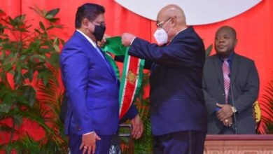 Photo of SURINAME | Chan Santokhi sworn is as new president of Suriname