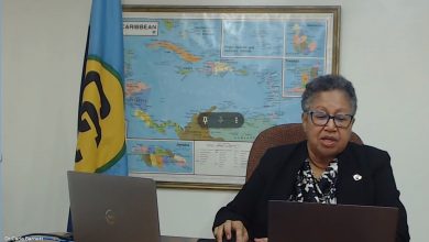 Photo of Opening Remarks by Dr Carla N. Barnett, Secretary-General, Caribbean Community (CARICOM), at the Opening Ceremony of the CRFM’s 20th Anniversary Scientific Conference, via videoconference, 28 August 2023