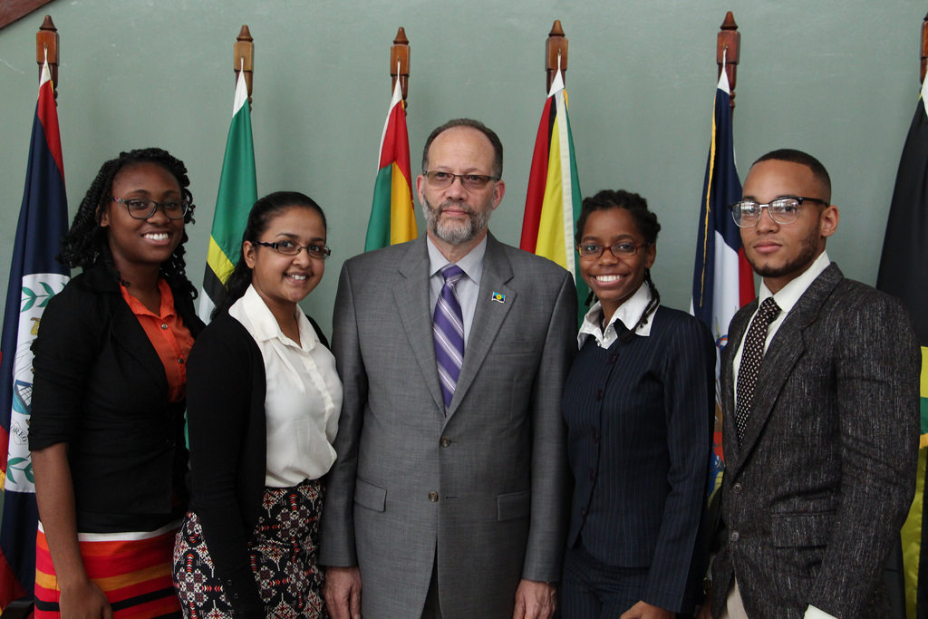Photo of CARICOM SG hosts students from Trinidad and Tobago Universities