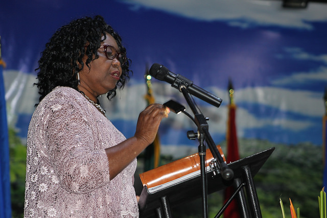 Photo of Twelfth CARICOM Triennial Award for Women Shirley Lee Pryce’s Acceptance Speech at the Official Opening of the  Thirty-Eighth Meeting of the Conference of Heads of Government, Grenada, 4 July 2017