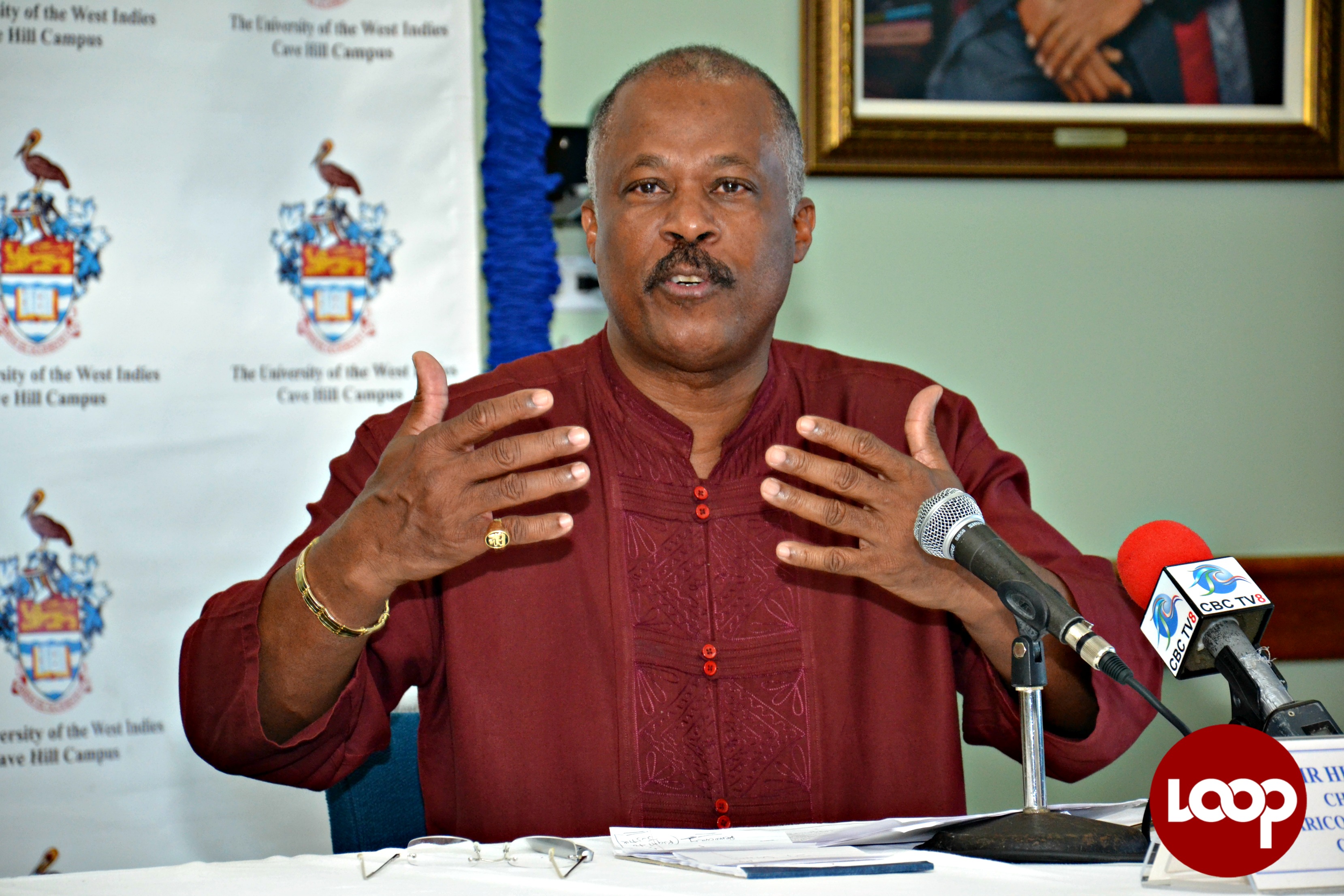 Photo of Sir Hilary says UWI is aligned to help drive the region out of recession