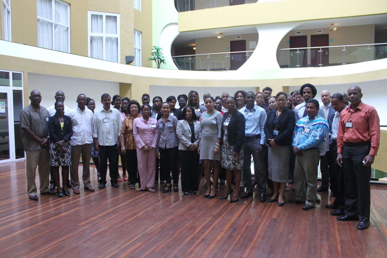 Photo of Nagoya Protocol capacity-building workshop underway in Suriname