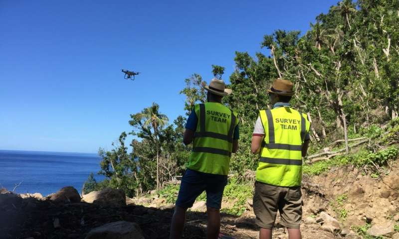 Photo of Dominica hurricane damage survey likely to help reduce disaster risk worldwide