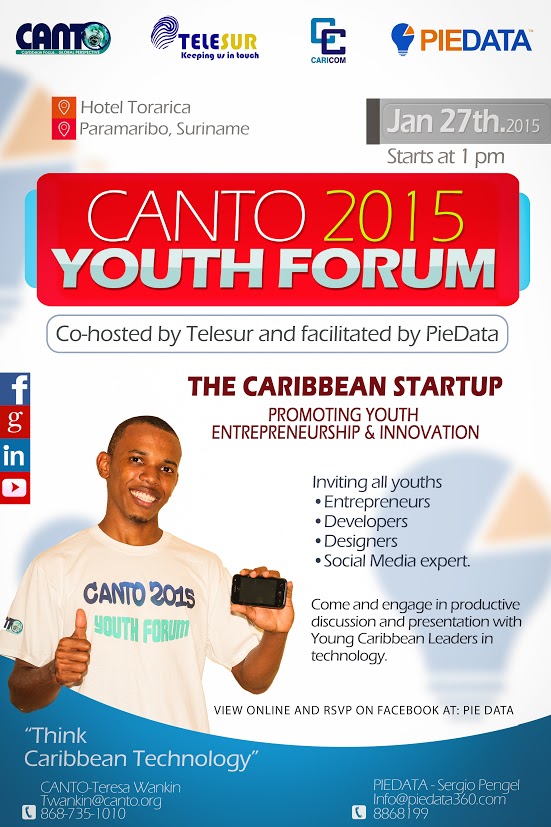 Photo of CANTO Youth Forum to be hosted in Suriname next week