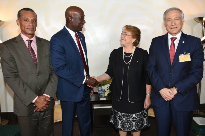 Photo of Trinidad and Chile hold bilateral on margins of CARICOM Heads meeting