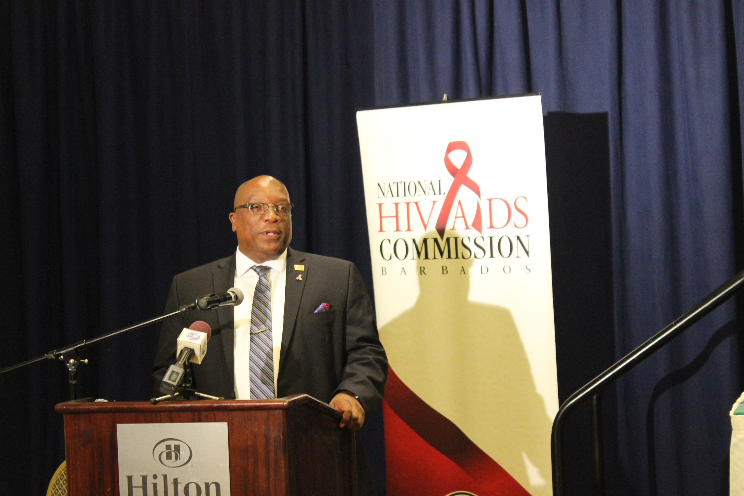 Photo of Address by Prime Minister St Kitts- Nevis, Hon Dr. Timothy Harris, CARICOM Lead Head for Human Resources Health and HIV -Caribbean Launch of UNAIDS- Lancet Commission Report