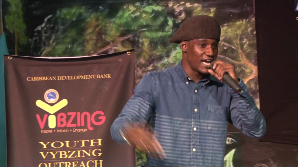 Photo of Vybzing Youth Forum participants showcase talents