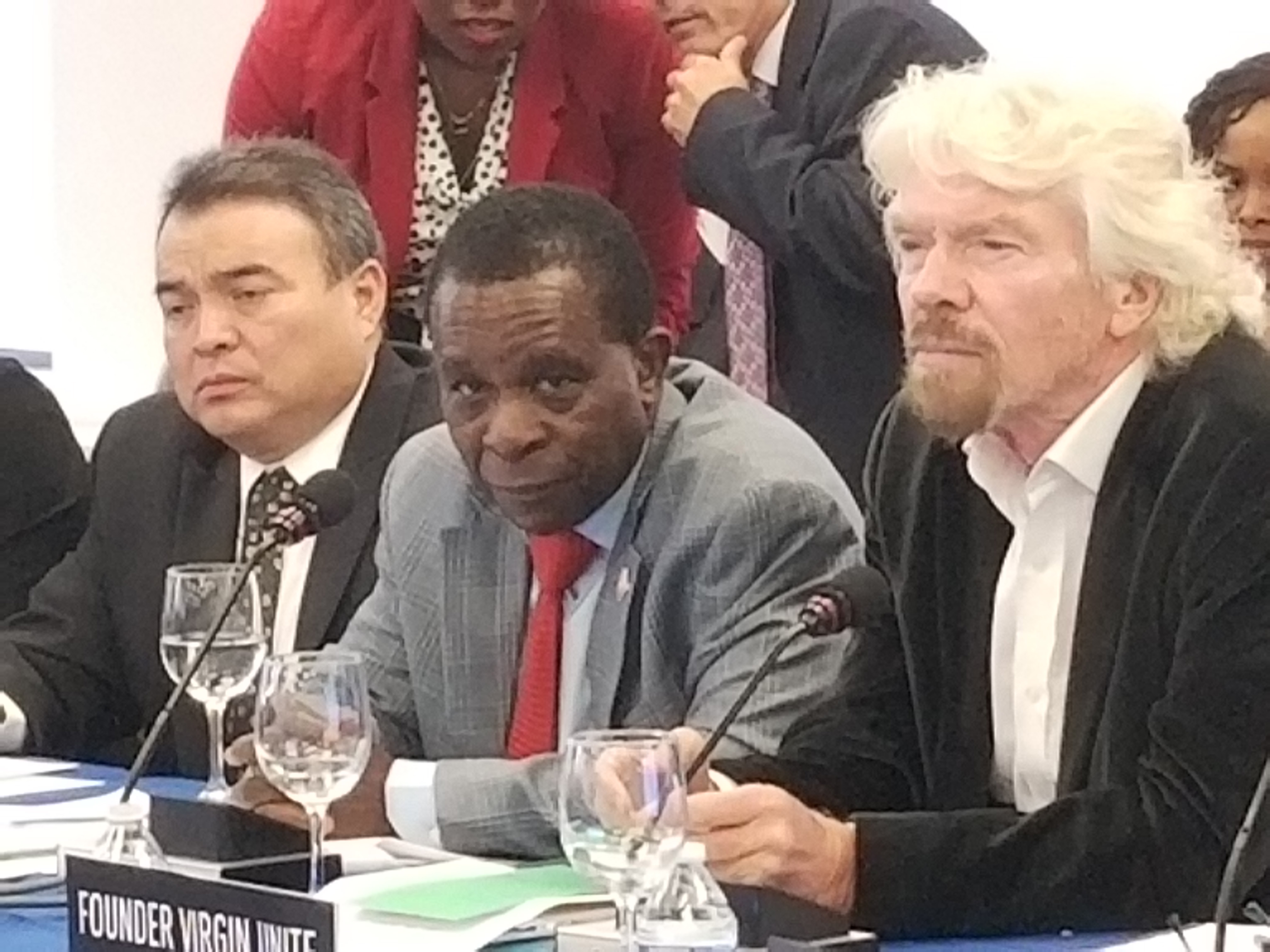 Photo of CARICOM and Virgin Group discuss hurricane recovery and reconstruction